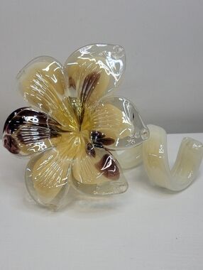Italian Murano Art Glass Flower